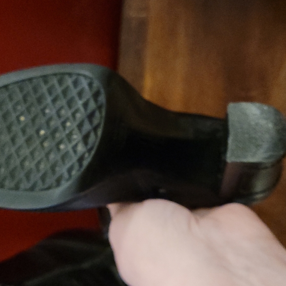 NWT Aerosoles Leather High Heel Black Dress Boot 5.5 NEW - Picture 5 of 7